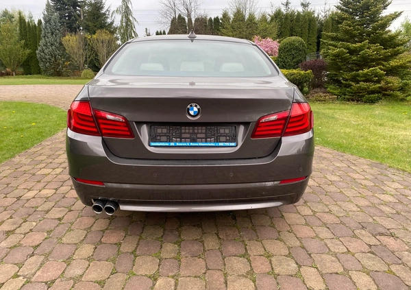 BMW Seria 5 cena 56900 przebieg: 167000, rok produkcji 2012 z Dąbrowa Białostocka małe 79